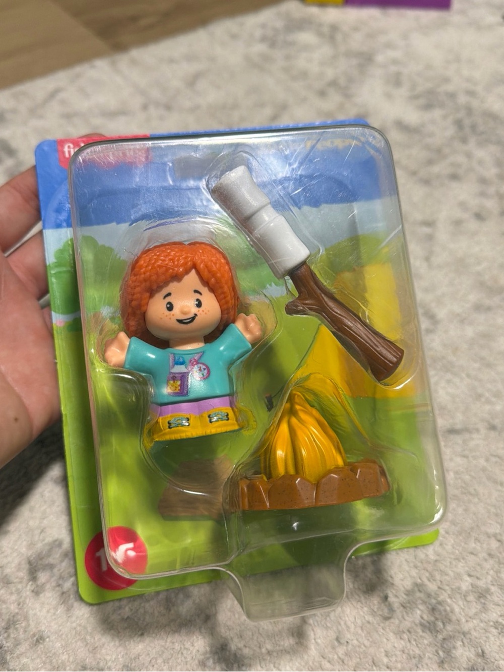 Little people Fisher-Price Red-Head Campfire Playset Figure